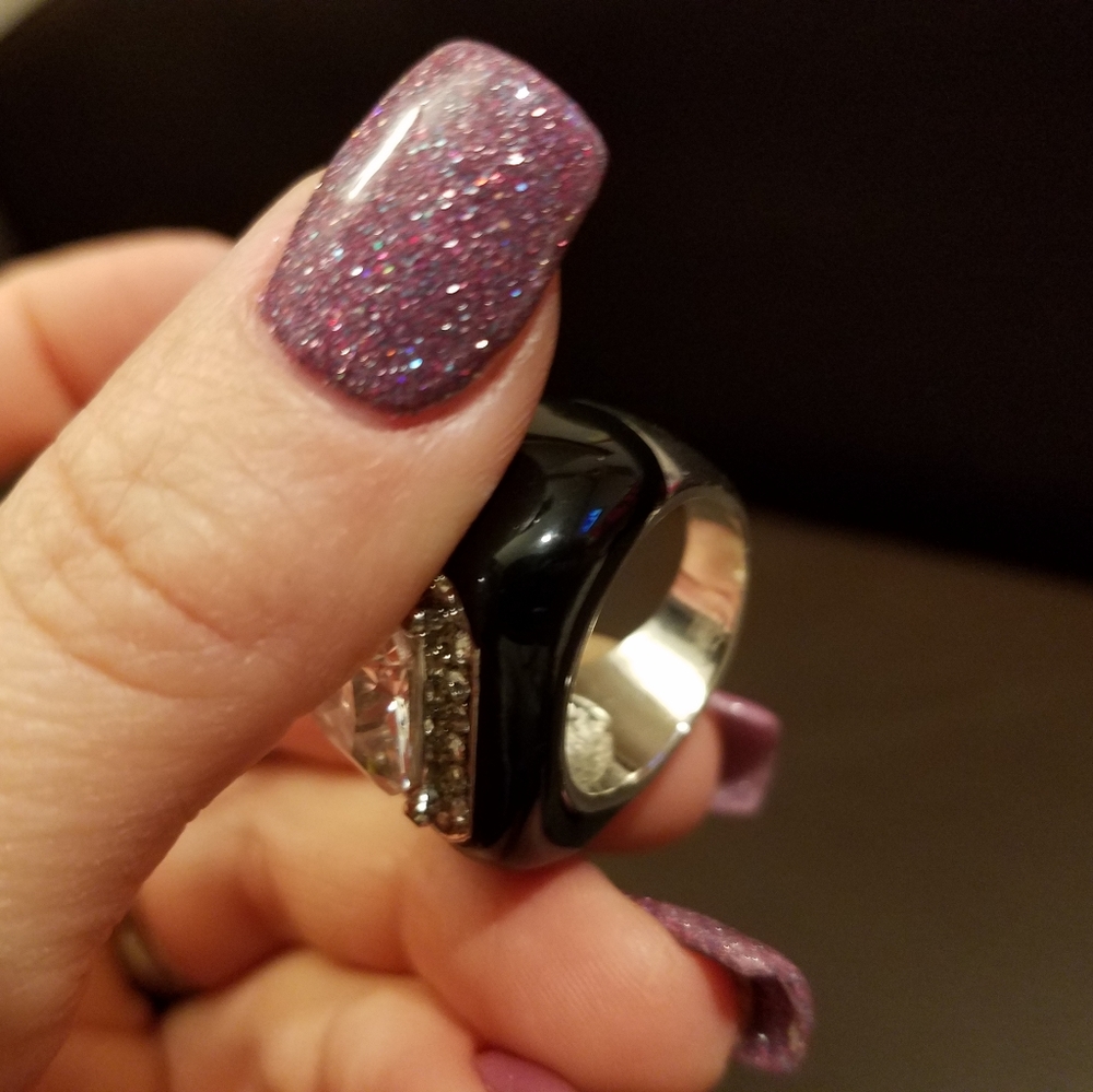 Gemstone Statement Ring - image 6